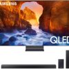 Samsung QN82Q90RA 82" Q90 QLED Smart 4K UHD TV (2019 Model) Bundle with HWQ90R 510W 7.1.4-Channel Soundbar w/Wireless Subwoofer