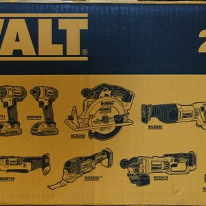 Dewalt 18volt Li-ion Cordless 4.0AH 9-pcs Combo Kit